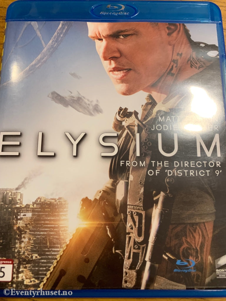 Elysium. Blu-Ray. Blu-Ray Disc