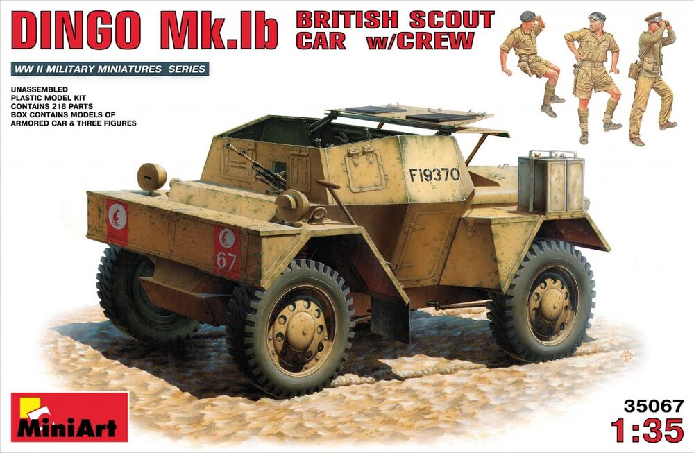 British Scout Car Dingo MK. 1b