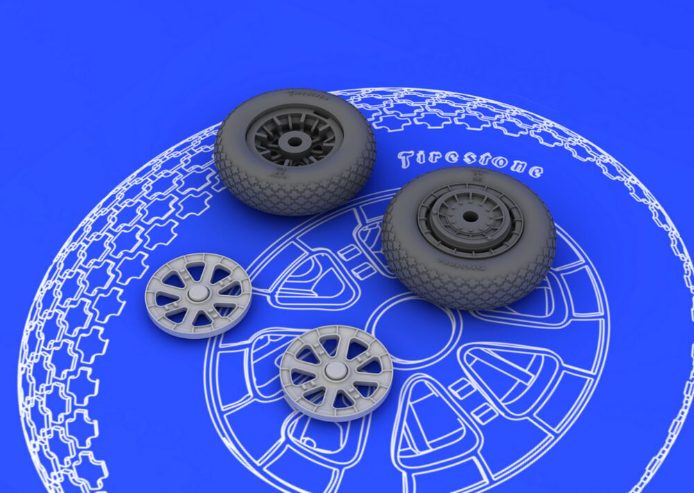 F6F wheels for Eduard