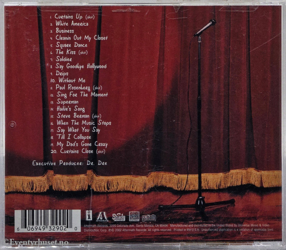 Eminem. 2002. The Eminem Show. CD