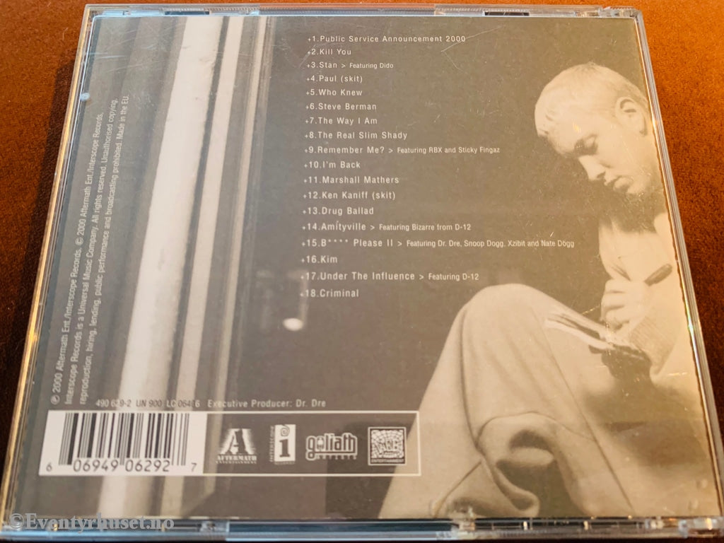 Eminem - The Marshall Mathers. Cd. Cd