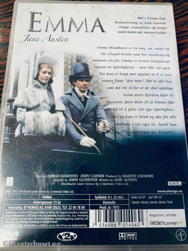 Emma. 1972. Dvd. Dvd