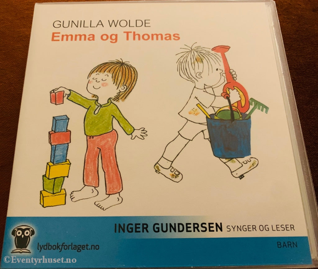 Emma Wolde. Og Thomas. Lydbok På Cd.