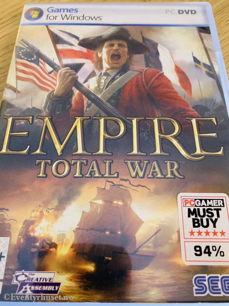 Empire - Total War. Pc-Spill. Pc Spill