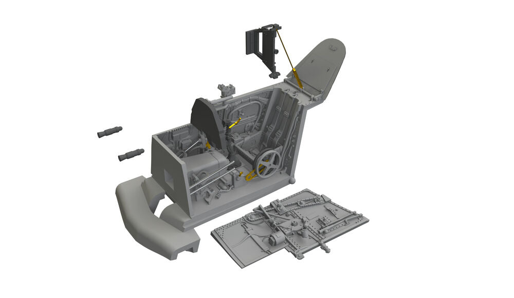 Bf 109K-4 cockpit PRINT for Eduard