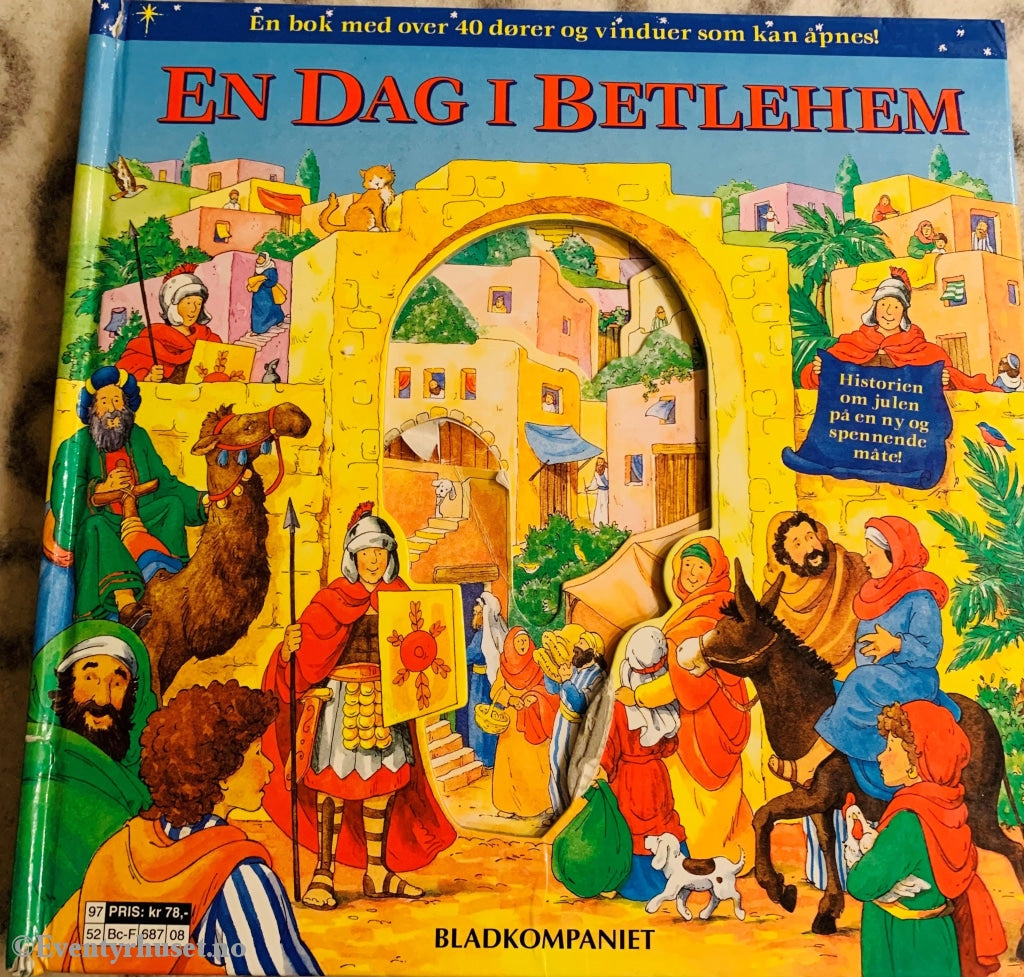En Dag I Betlehem. 1996/97. Klaffebok. Fortelling