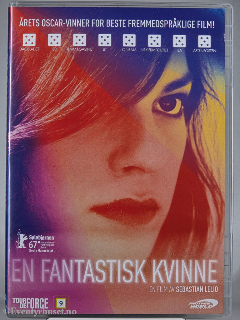 En fantastisk kvinne. 2017. DVD.