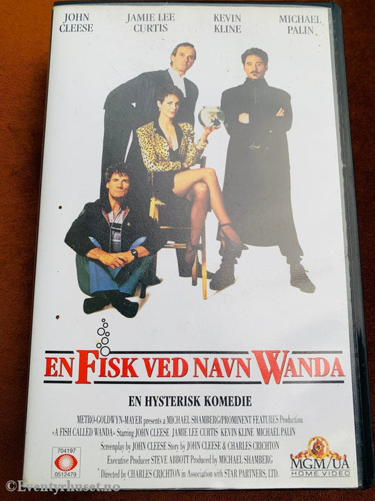 En Fisk Ved Navn Wanda. 1988. Vhs. Vhs
