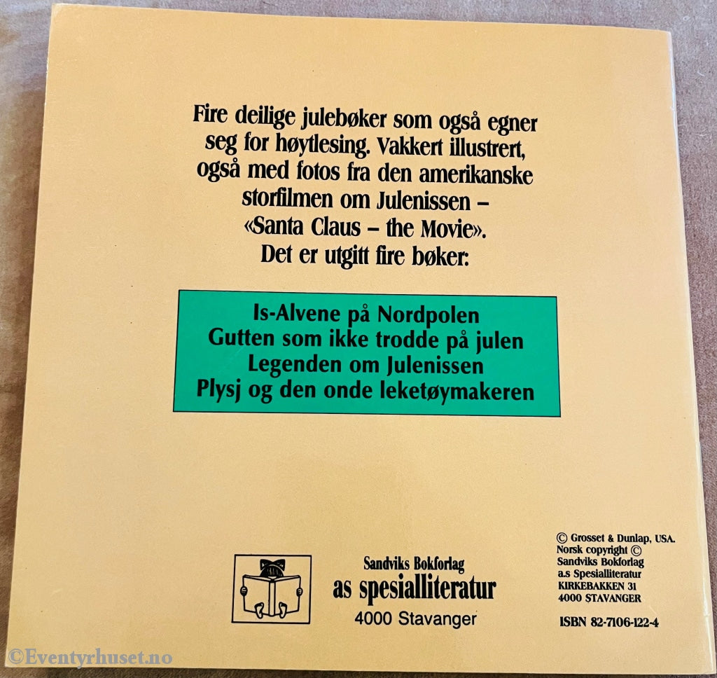 En Julefortellling: Plysj Og Den Onde Leketøymakeren. 1985. Hefte