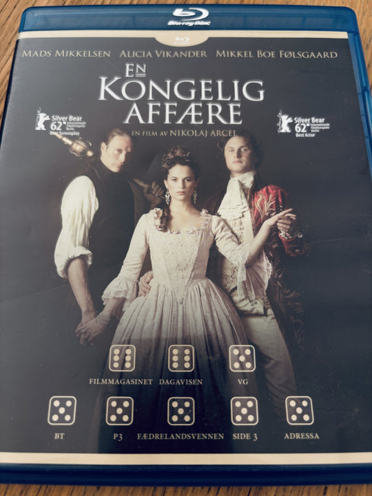 En kongelig affære. Blu-ray.