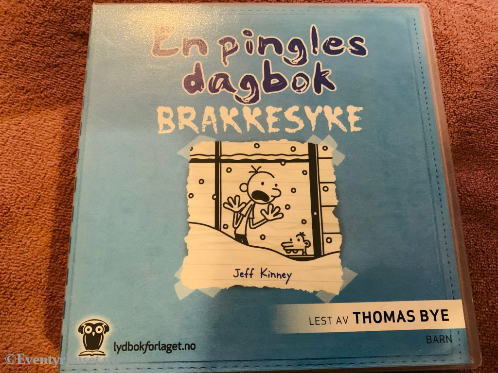 En pingles dagbok: Brakkesyke. Lydbok på CD.