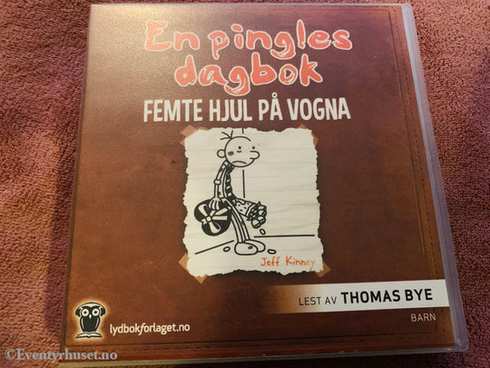 En Pingles Dagbok: Femte Hjul På Vogna. Lydbok Cd.