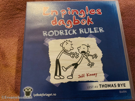 En pingles dagbok: Rodrick ruler. Lydbok på CD.