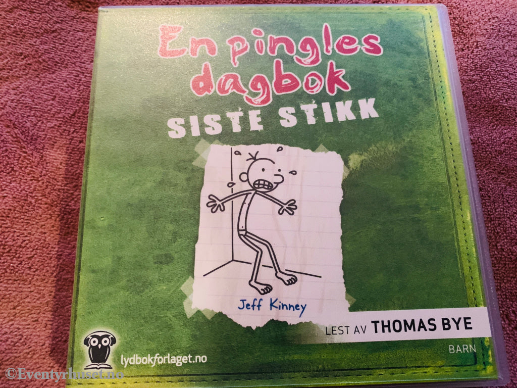 En pingles dagbok: Siste stikk. Lydbok på CD.