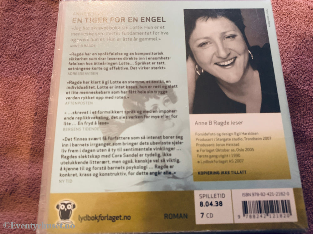 En tiger for en engel. Lydbok.