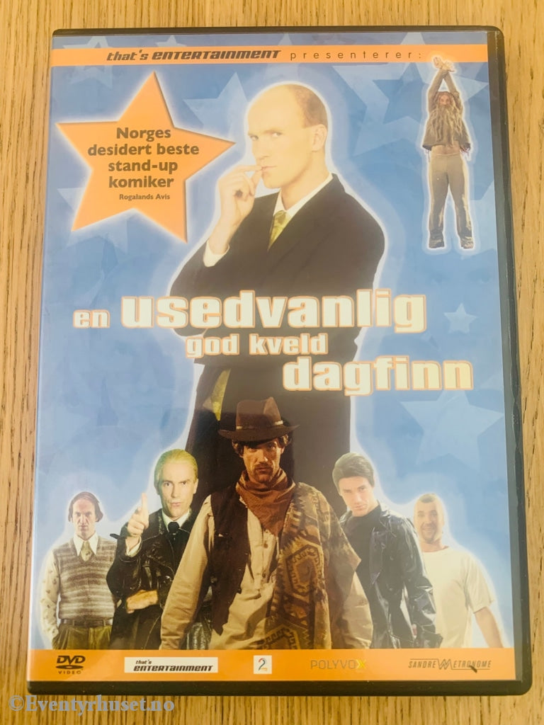 En Usedvanlig God Kveld Dagfinn (Tv2). Dvd. Dvd