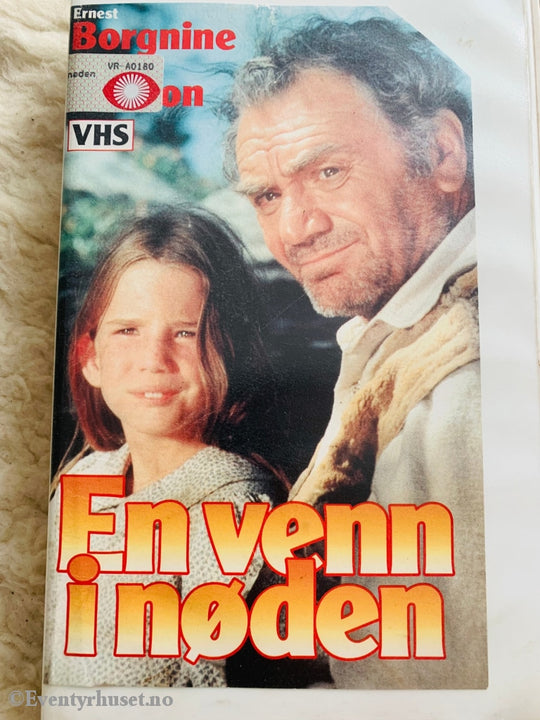 En Venn I Nøden. 1983. Select Video Vhs. (Huset På Prærien). Vhs