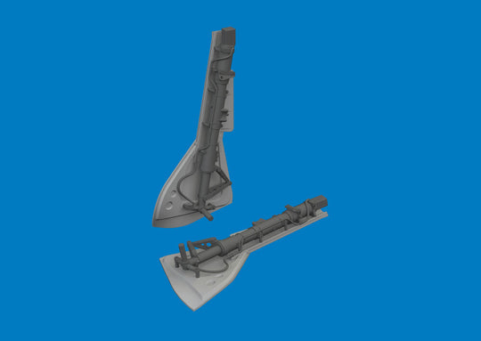 Fw 190 undercarriage legs PRINT for Revell