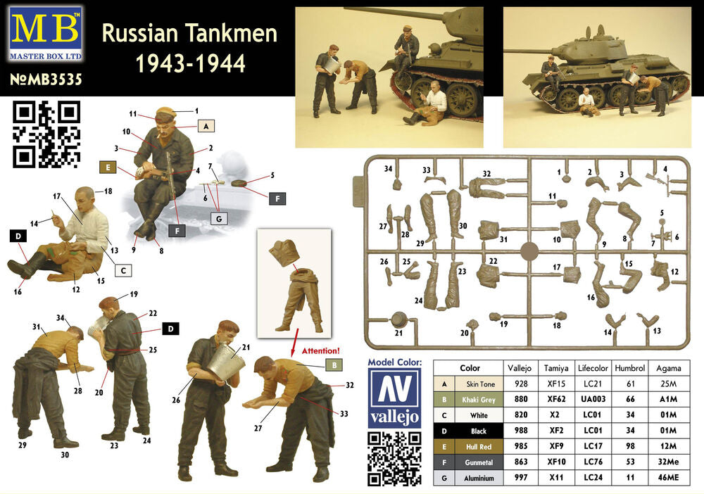 Russian Tankmen 1943-1944