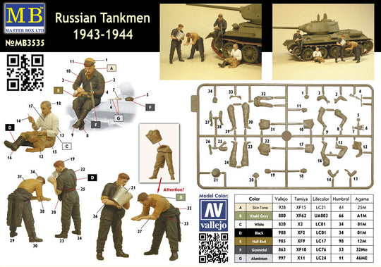 Russian Tankmen 1943-1944