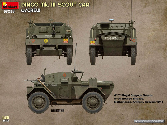 Dingo Mk. III Scout Car w/ Crew