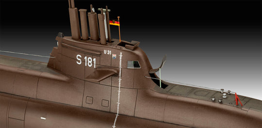 70 Jahre Bundeswehr:Wilhelm Bauer,Type 206A,Class2
