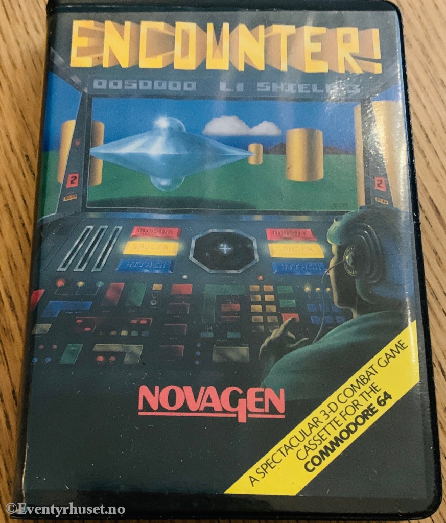 Encounter! (1983). Commodore 64 (C64) spill solgt i Norge! Commodore 64/131