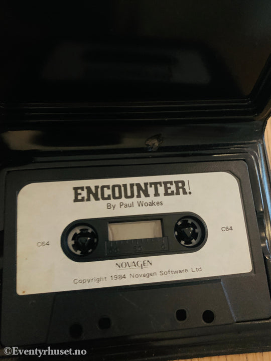 Encounter! (1983). Commodore 64 (C64) spill solgt i Norge! Commodore 64/131