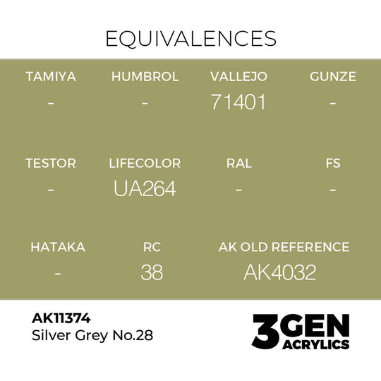Silver Grey No.28