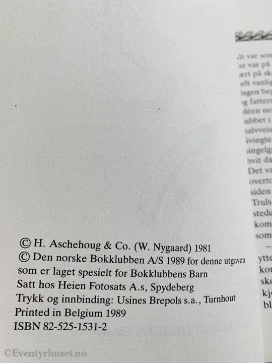 Enda Haslund. 1981/89. Mor Streiker. Fortelling