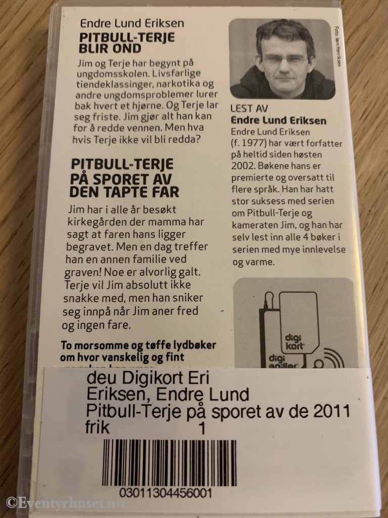Endre Lund Eriksen. Pitbull-Terje På Sporet Av Den Tapte Far + Blir Ond. Lydbok (Digibok).