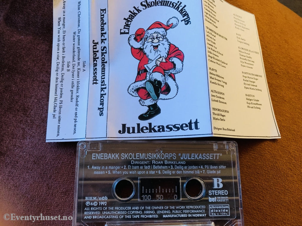 Enebakk Skolemusikkorps - Julekassett. 1992. Kassett. Kassett (Mc)