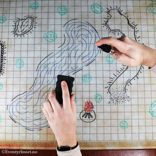 Enhance RPG Series Grid Mat Deluxe Edition DnD Map Games