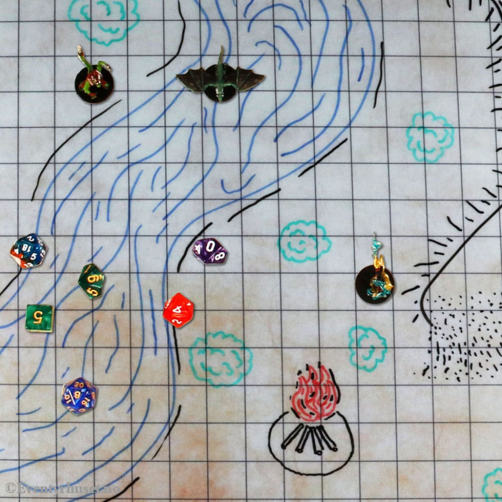 Enhance RPG Series Grid Mat Deluxe Edition DnD Map Games