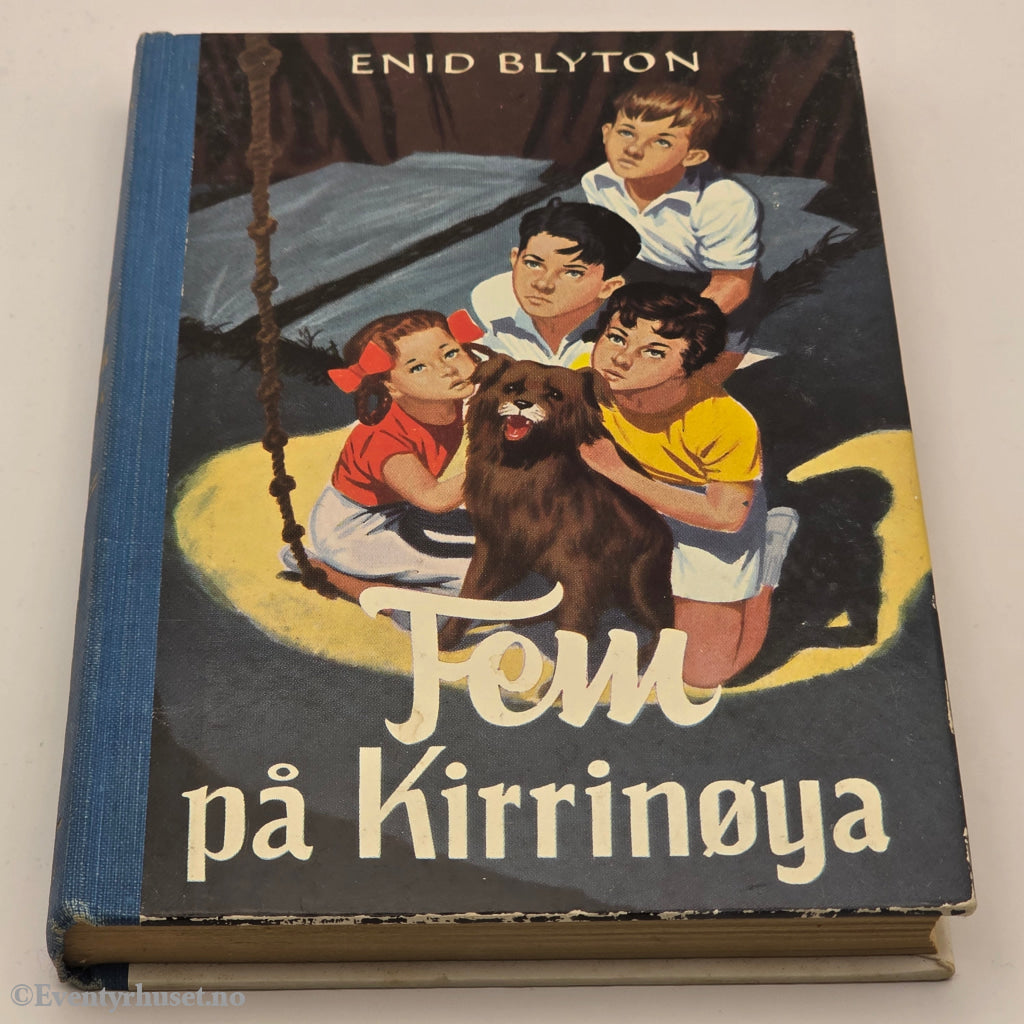 Enid Blyton, 1958. Fem på Kirrinøya. Bok.