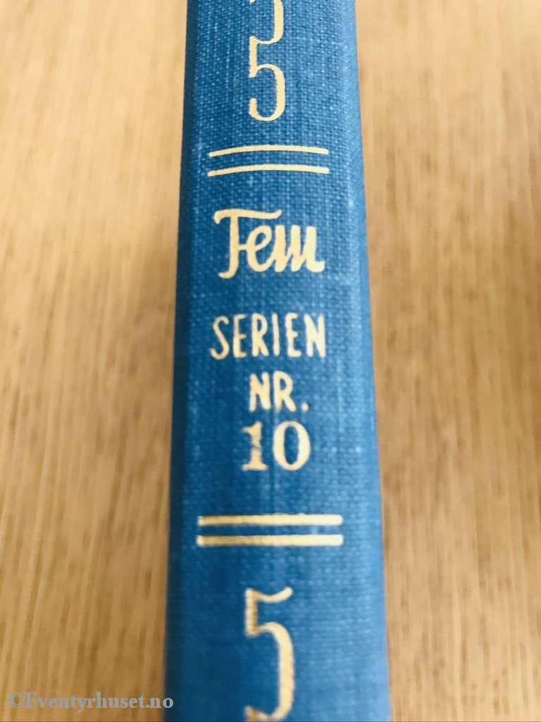 Enid Blyton. Fem-Serien Nr. 10. Fem På Vandring. 1959. Fortelling