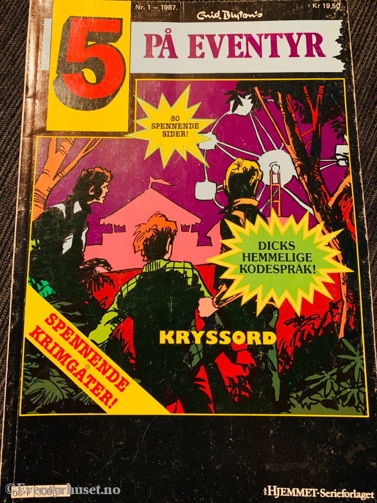 Enid Blytons 5 På Eventyr. 1987/01. Tegneserieblad