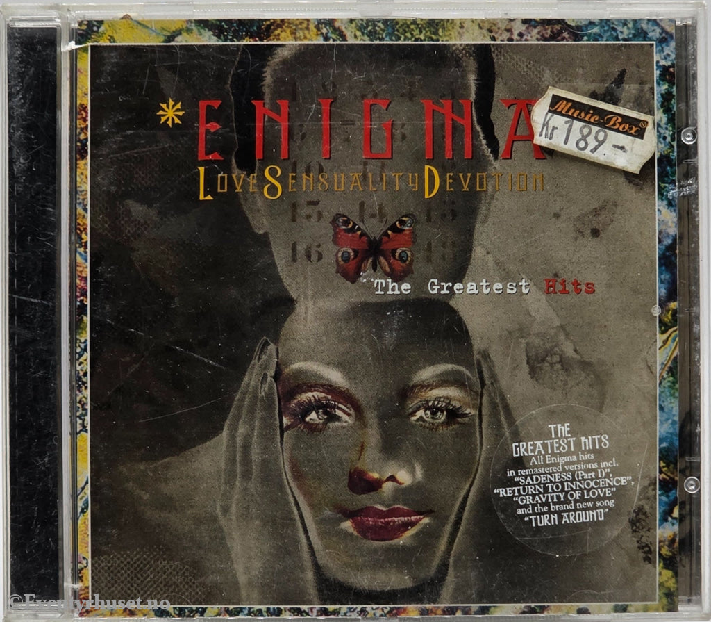 Enigma. 2001. Love Sensuality Devotion – The Greatest Hits. Musikk-CD.