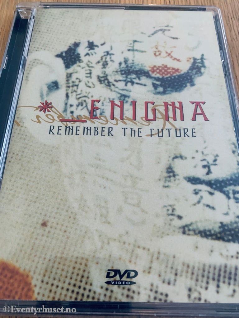 Enigma: Remember the Future. DVD