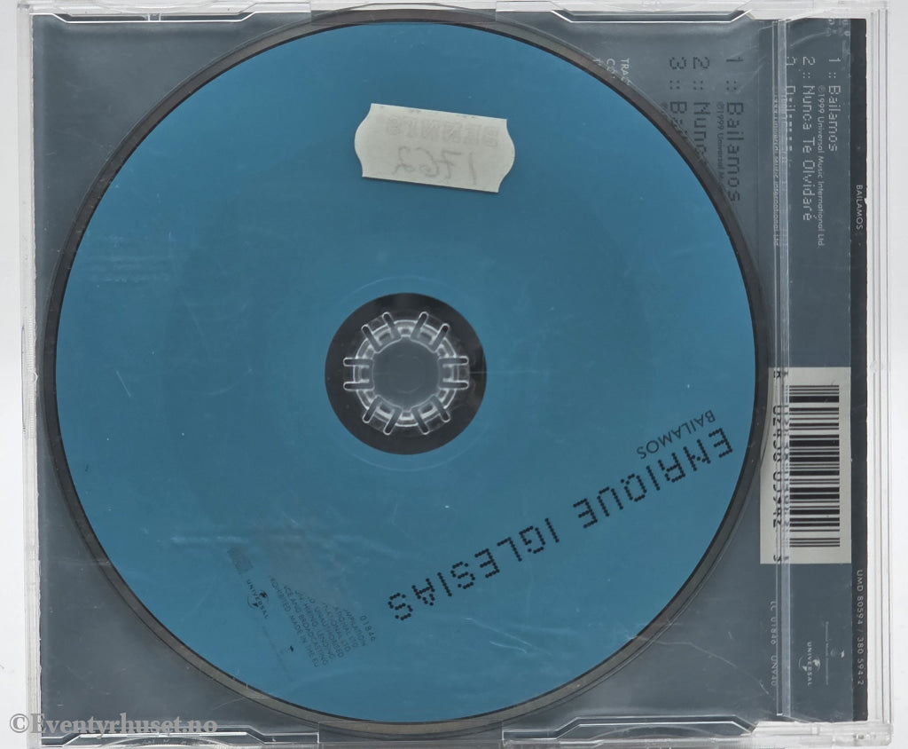 Enrique Iglesias / 1999 / Bailamos / CD singel