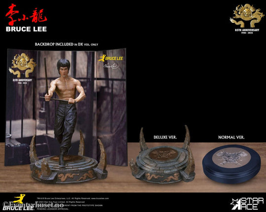 Enter the Dragon Movie Statue 1/6 Bruce Lee Kali Sticks Fight Normal Basement Version 30 cm Collectibles