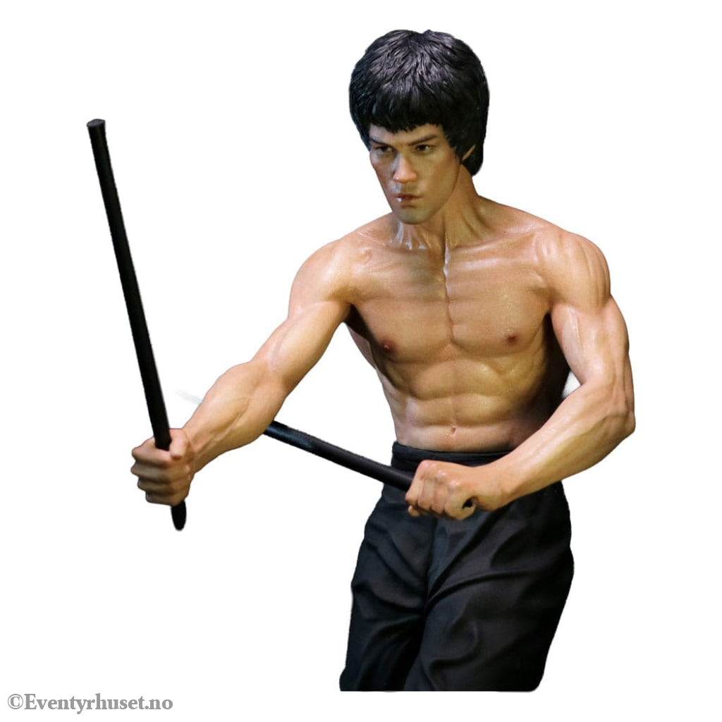 Enter the Dragon Movie Statue 1/6 Bruce Lee Kali Sticks Fight Normal Basement Version 30 cm Collectibles
