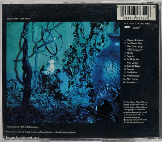 Enya, 1991, Shepherd Moons. Musikk-CD.