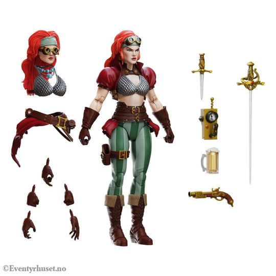 Epic H.A.C.K.S. Action Figure 1/12 Red Sonja Steampunk Toys