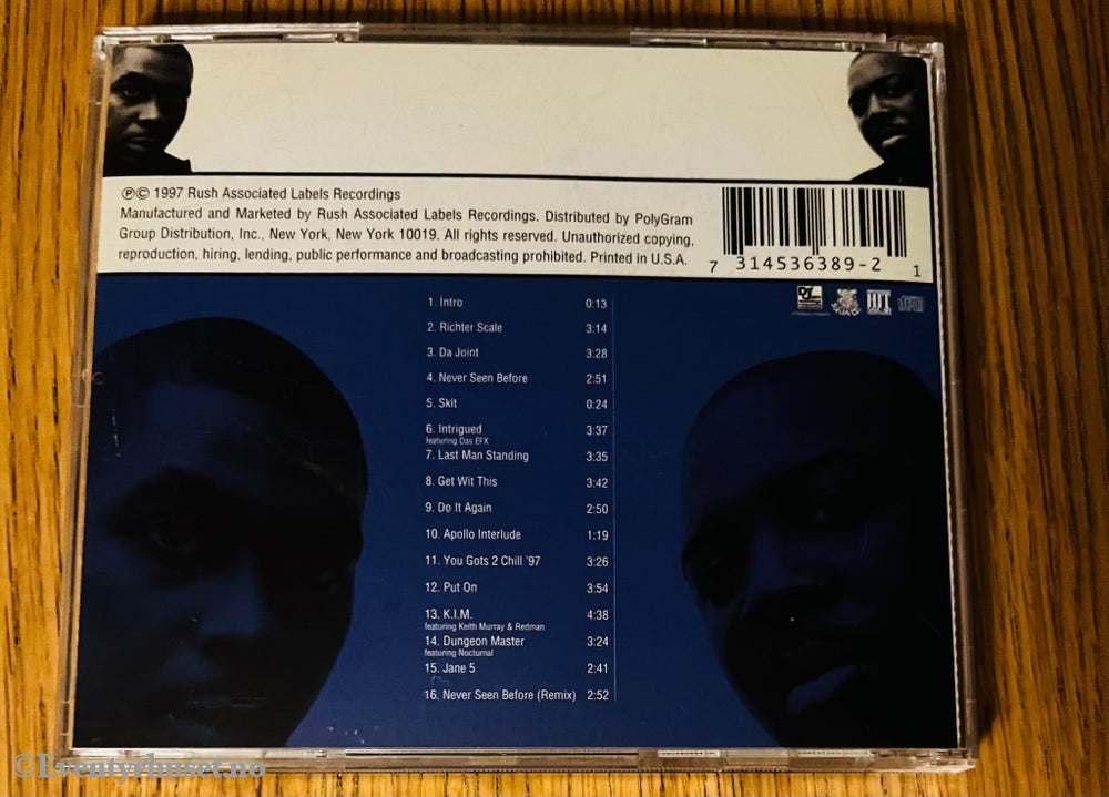 EPMD 1997 Back in Business . CD.