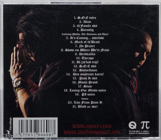 Equicez. 2003. State of Emergency. CD.