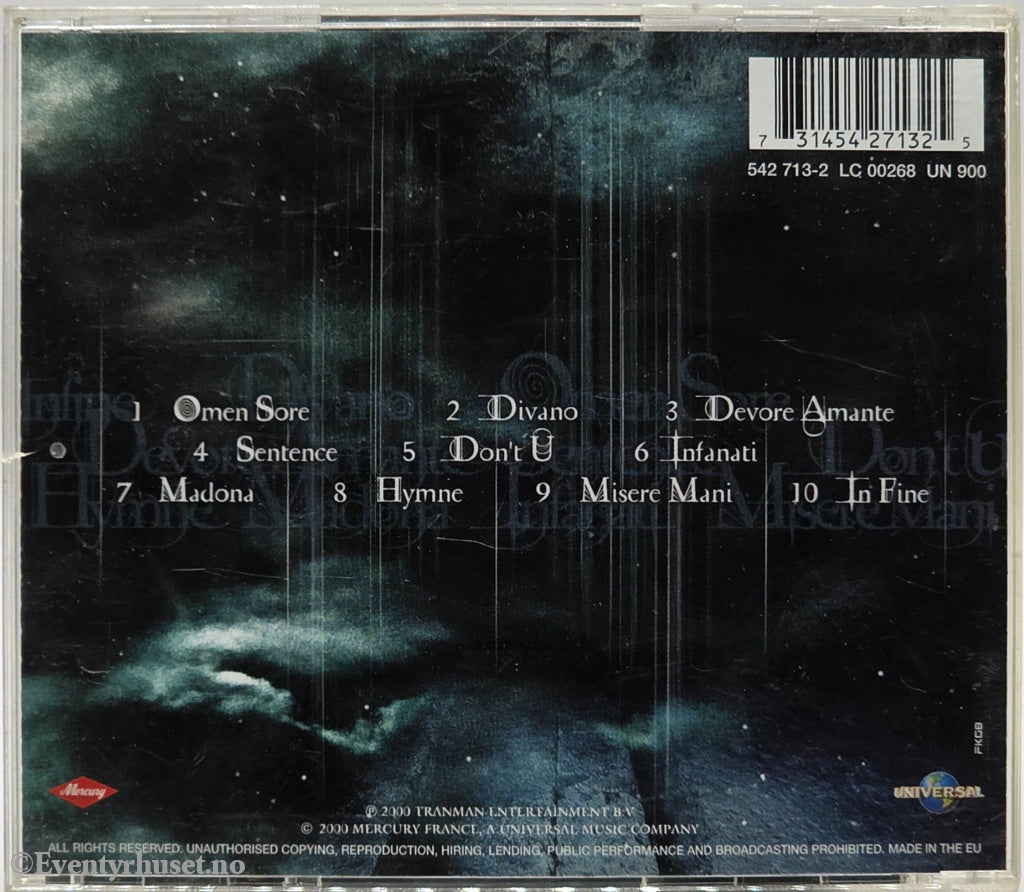 ERA. 2000. ERA 2. Musikk-CD.