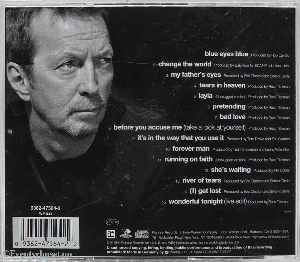 Eric Clapton - Clapton Chronicles: The Best of Eric Clapton. Musikk-CD.