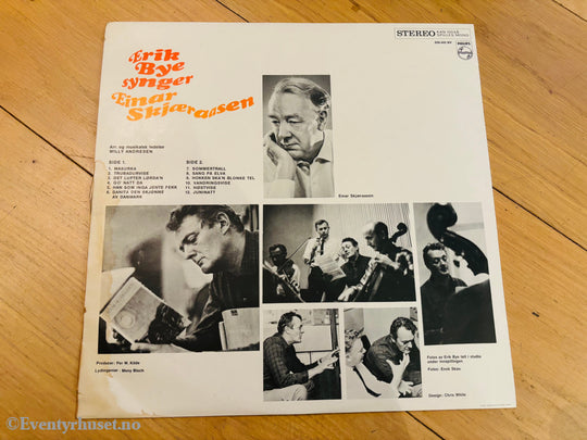 Erik Bye synger Einar Skjæraasen LP.