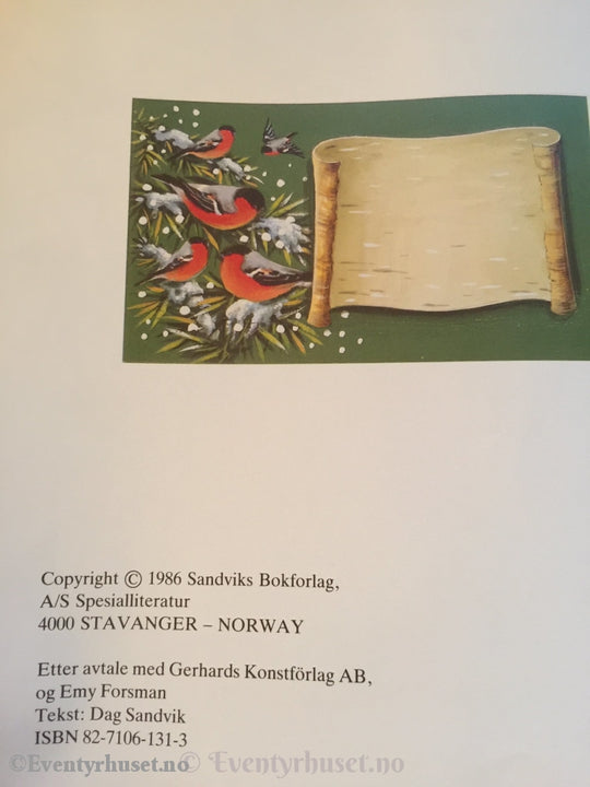 Erik Forsman. 1986. Kommer Nissen I År Fortelling
